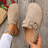 Colette - Pantoufles pour femmes (kaki)